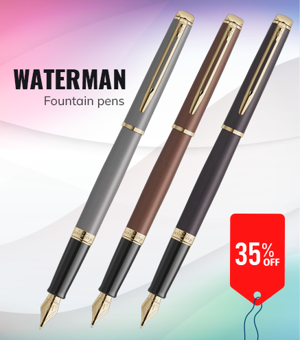Waterman fountain pens 35% off