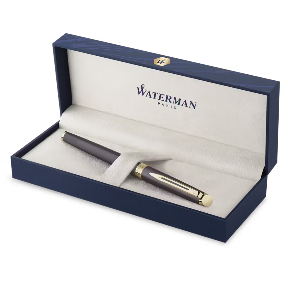 Waterman Hémisphère Fountain Pen - Understated Edit Lava Black - Medium Nib-Pen Boutique Ltd