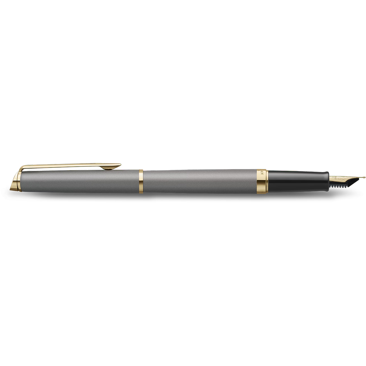 Waterman Hémisphère Fountain Pen - Understated Edit Metallic Grey - Medium Nib-Pen Boutique Ltd
