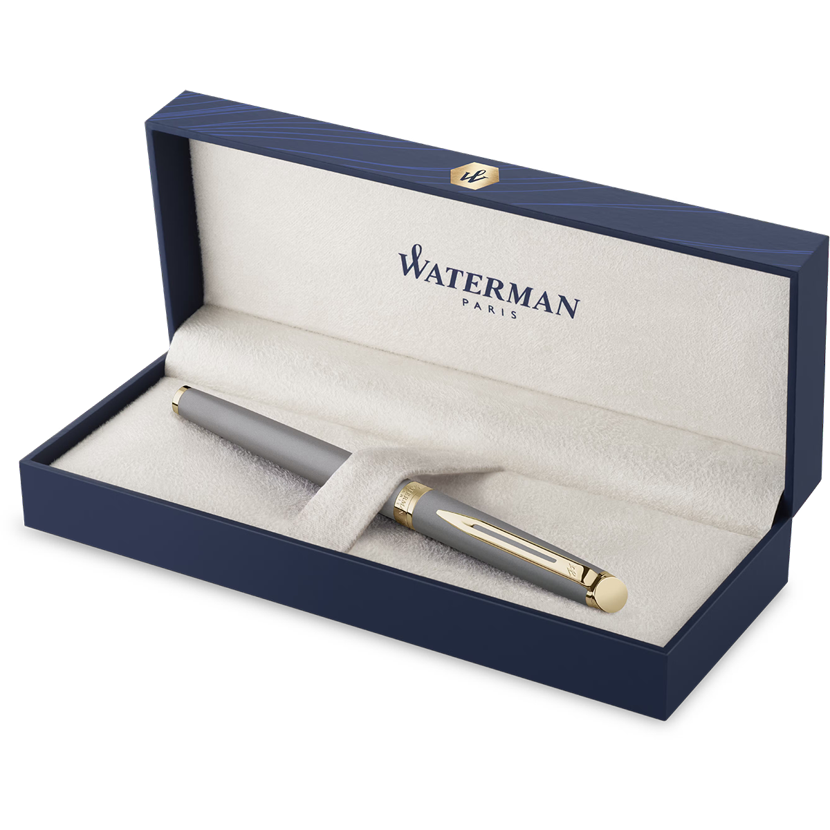 Waterman Hémisphère Rollerball Pen - Understated Edit Stone Grey-Pen Boutique Ltd