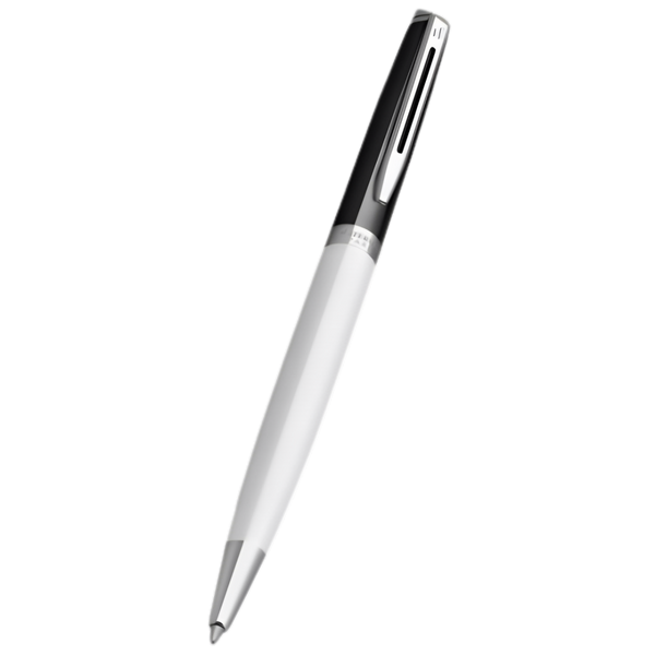 Waterman Hemisphere Ballpoint Pen - Colour Blocking Black & White-Pen Boutique Ltd