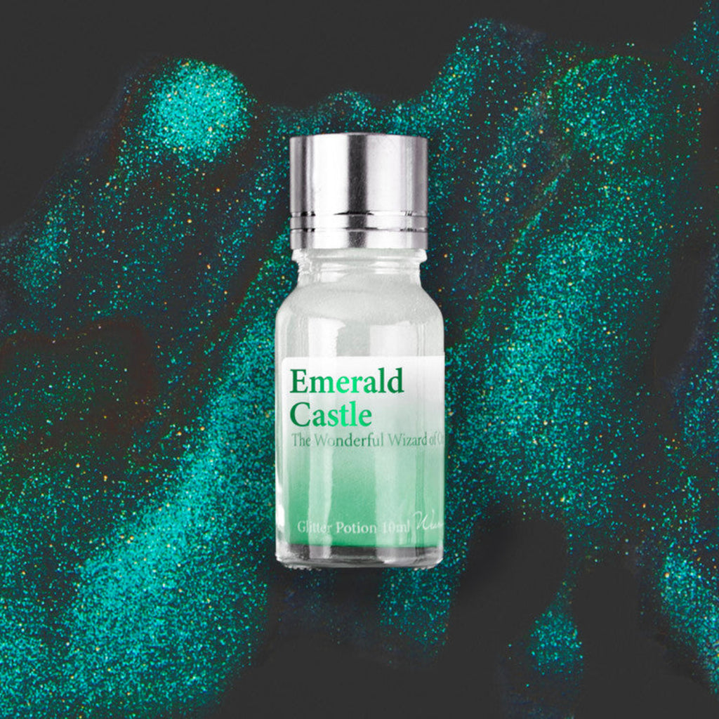 Wearingeul Magic Glitter Potion - Emerald Castle(10ml)-Pen Boutique Ltd