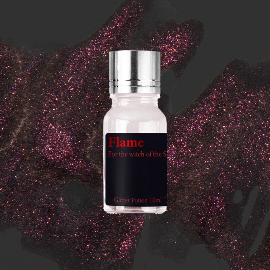 Wearingeul Magic Glitter Potion - Flame (10ml)-Pen Boutique Ltd