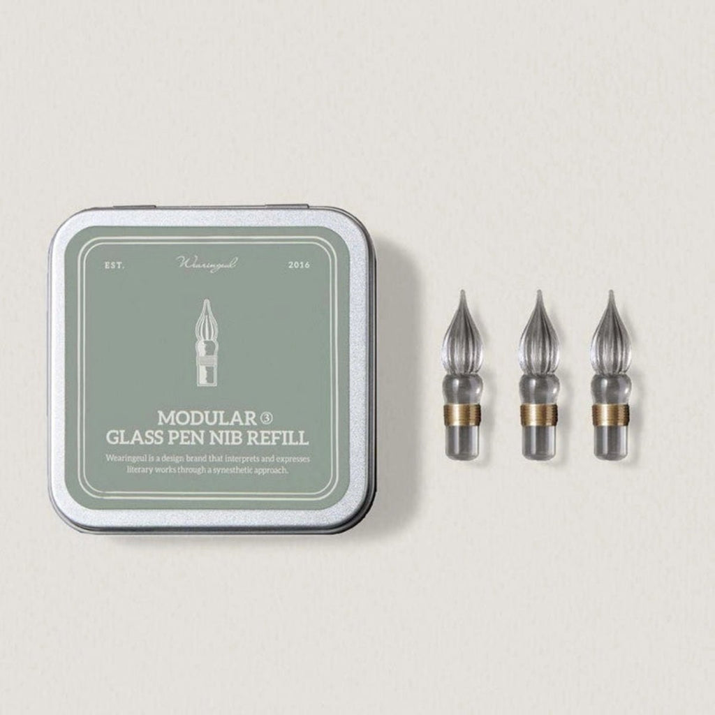 Wearingeul Modular Glass Pen Nib Refill – Precision Replacement Tip-Pen Boutique Ltd
