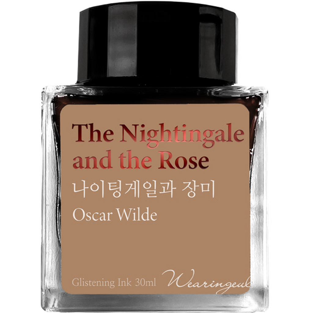 Wearingeul Oscar Wilde Fairy Tales Ink Bottle - The Nightingale and the Rose (30 ml)-Pen Boutique Ltd