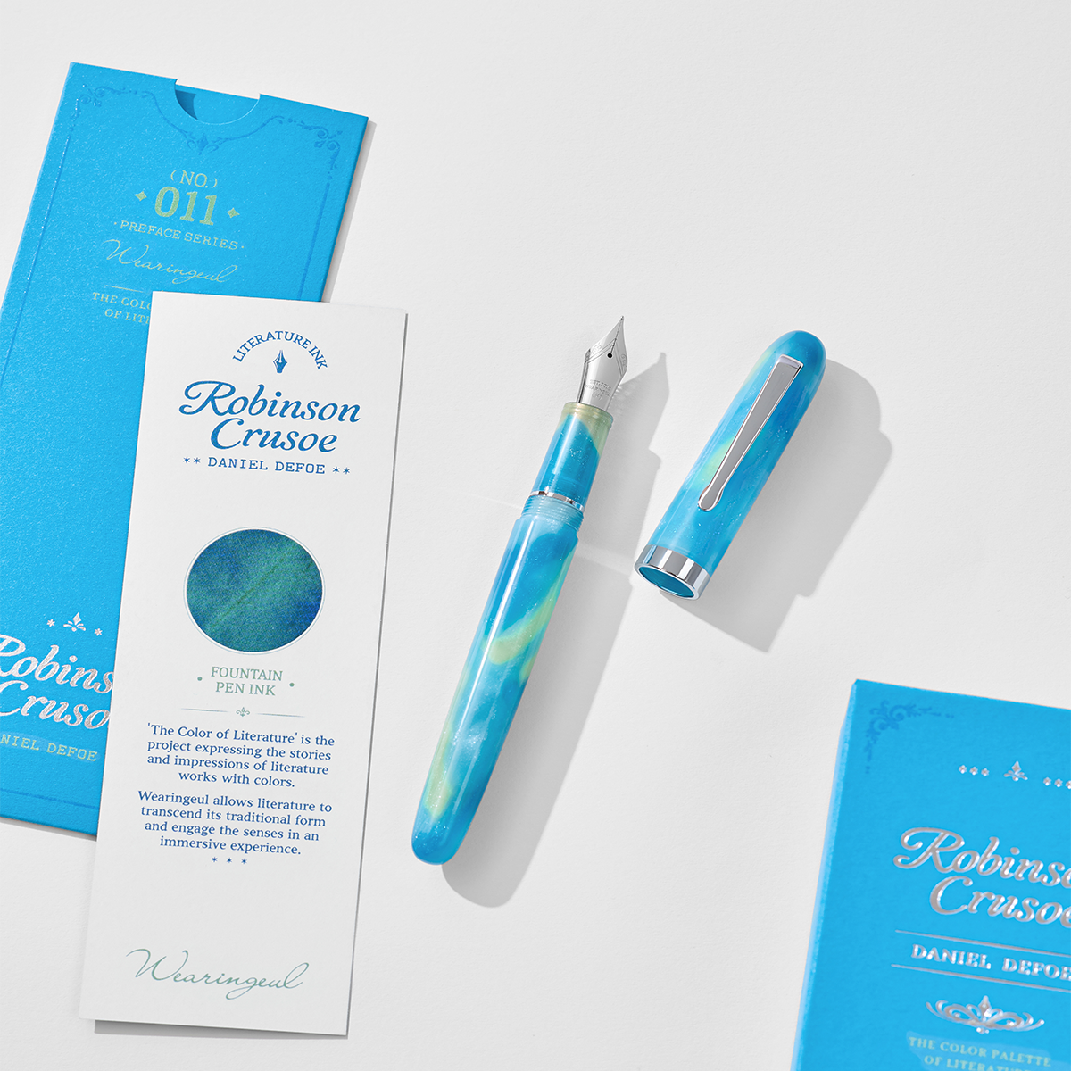 Wearingeul The Preface Fountain Pen - Robinson Crusoe Literature Series No. 011-Pen Boutique Ltd