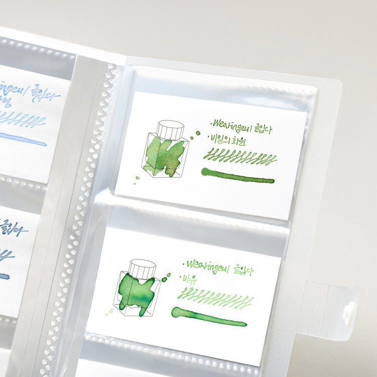 Wearingeul Transparent Color Chart Card Binder – Light Set-Pen Boutique Ltd