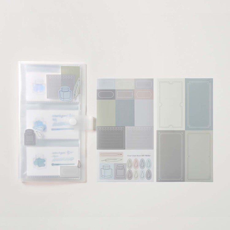 Wearingeul Transparent Color Chart Card Binder – Light Set-Pen Boutique Ltd