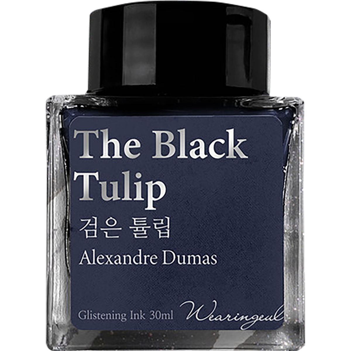 Wearingeul The Color of Literature Ink Bottle - The Black Tulip - 30ml-Pen Boutique Ltd