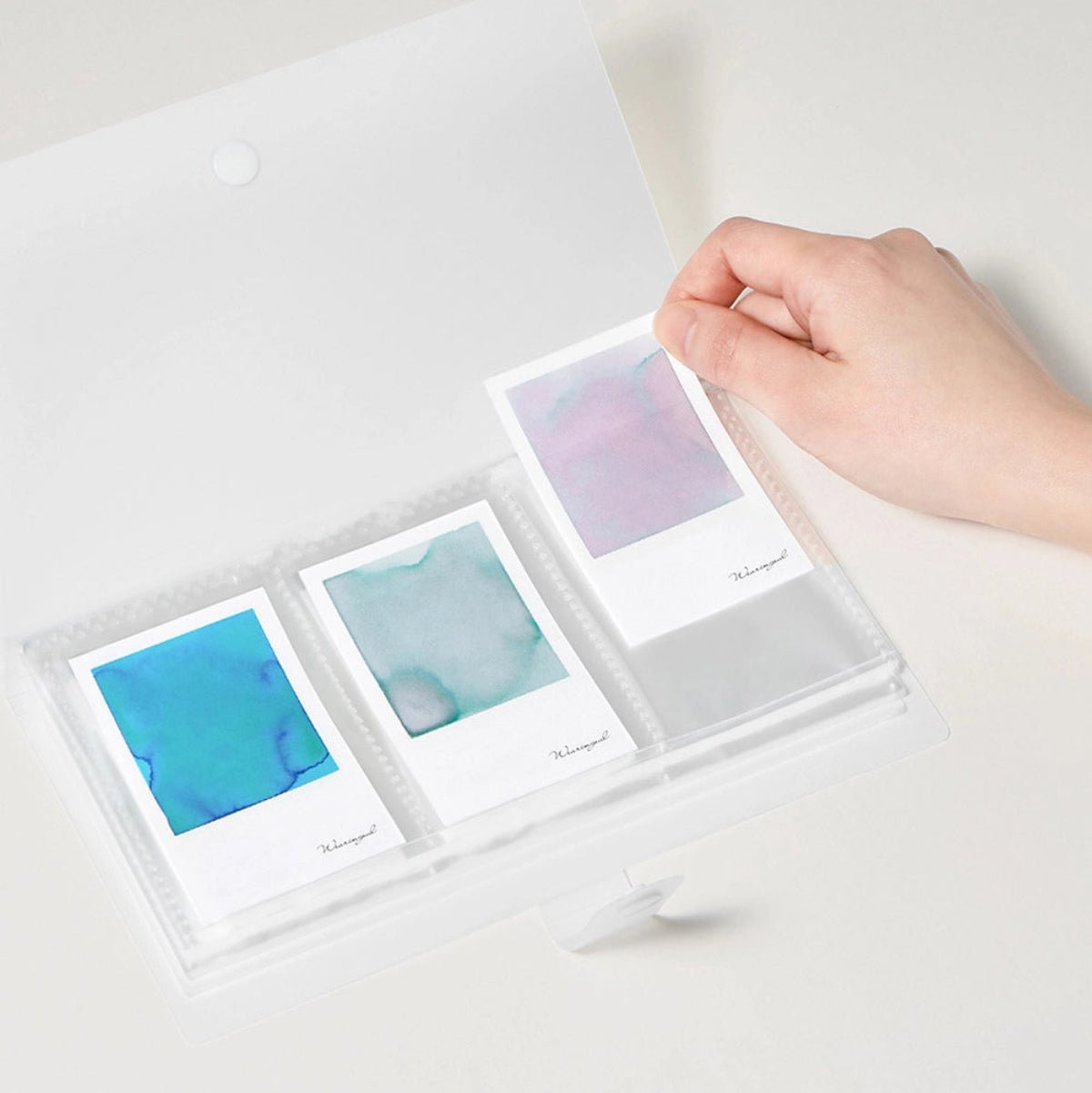Wearingeul Transparent Colorchart Card Binder – Original (40 Sheets) - Pen Boutique Ltd