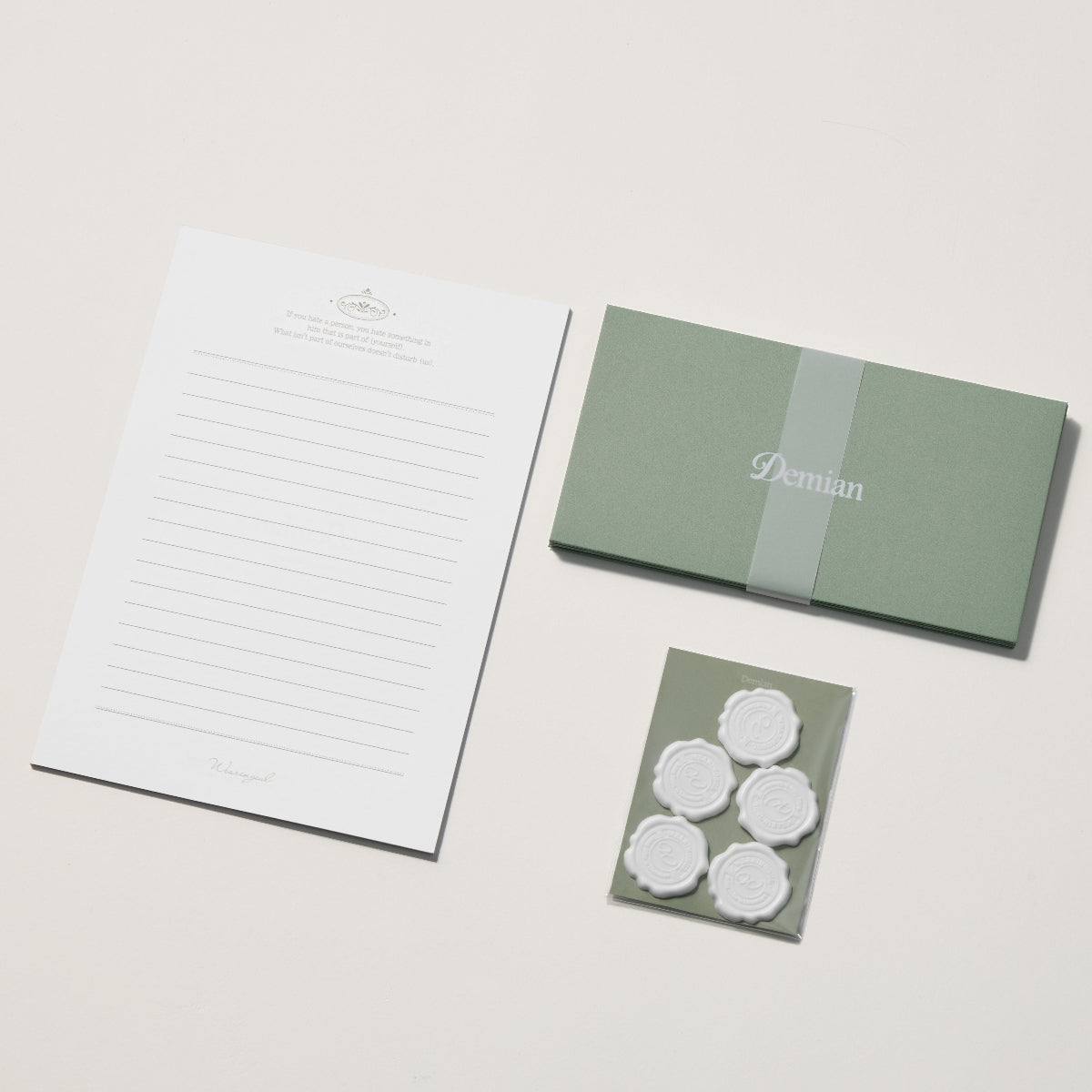 Wearingeul World Literature Letter Set – B6 Reservoir Paper Letter Writing Set-Pen Boutique Ltd