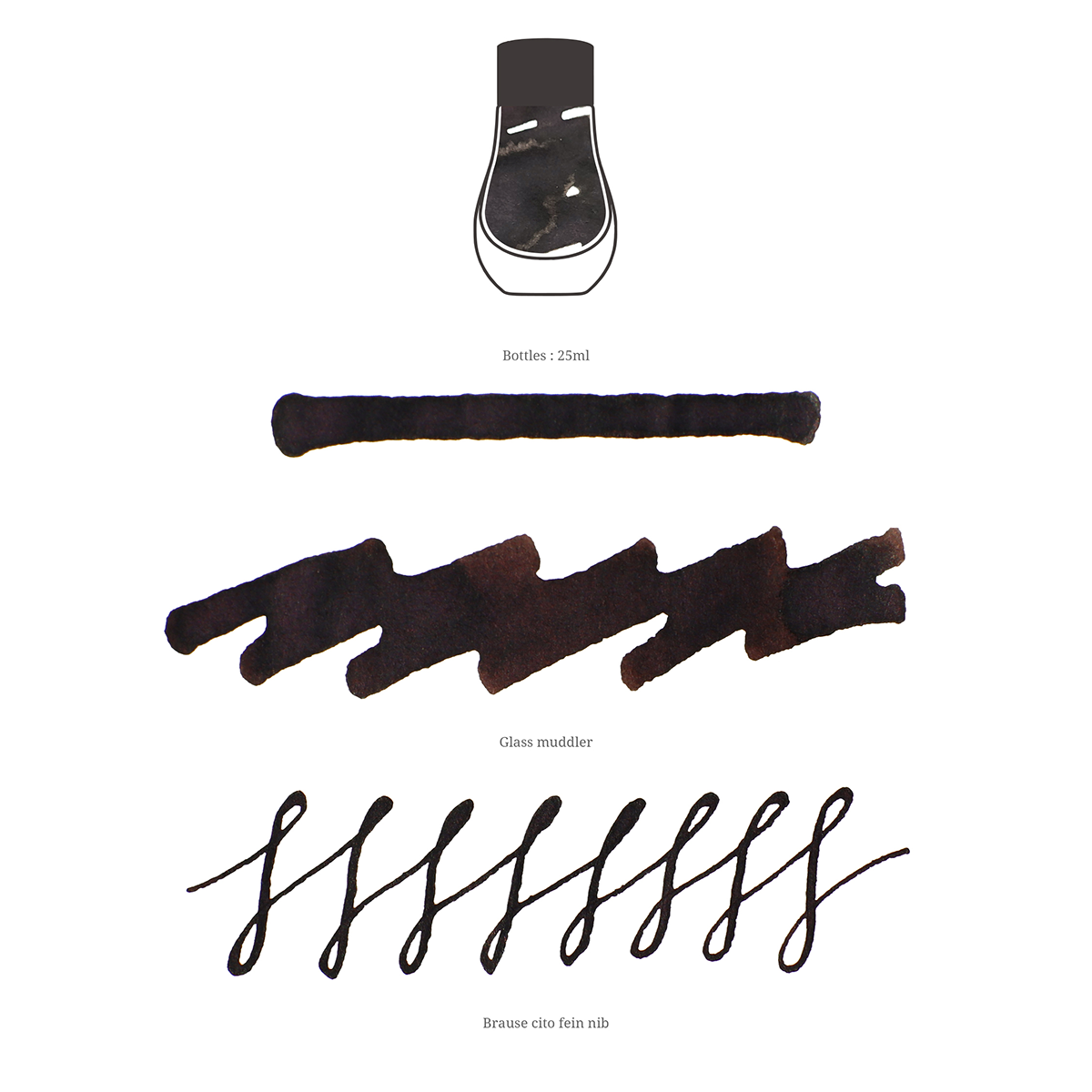 Dominant Industry Standard Ink - Winter Wood - 25ml-Pen Boutique Ltd