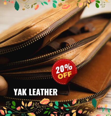 Yak Leather - 20% off