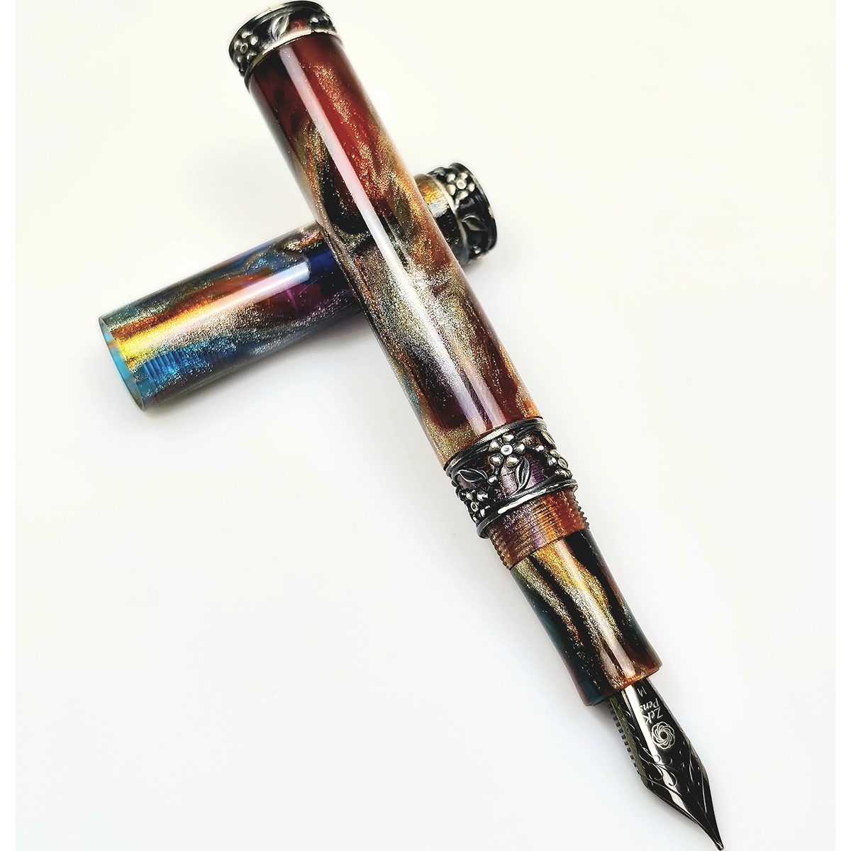 Zek Pens Nazende Fountain Pen - Jonathan Brooks Turkish Design V-Pen Boutique Ltd