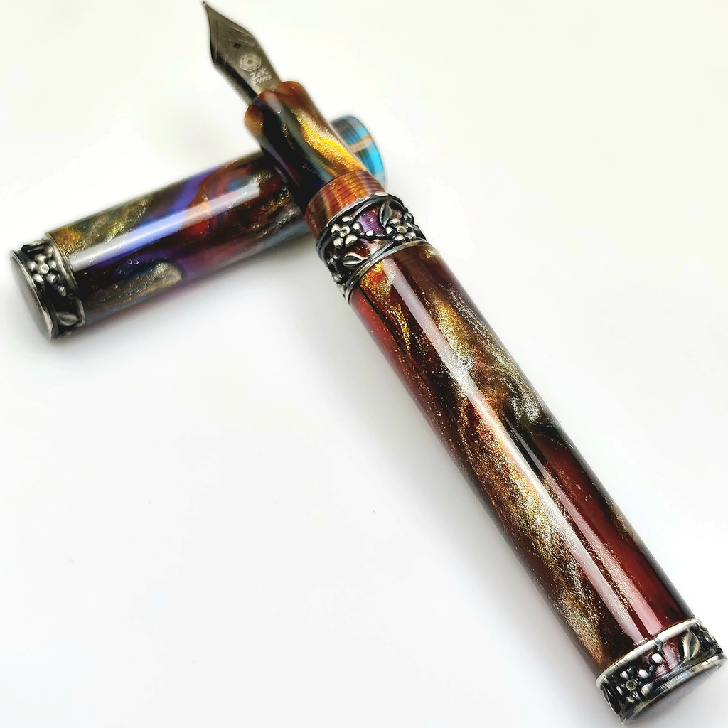 Zek Pens Nazende Fountain Pen - Jonathan Brooks Turkish Design V-Pen Boutique Ltd