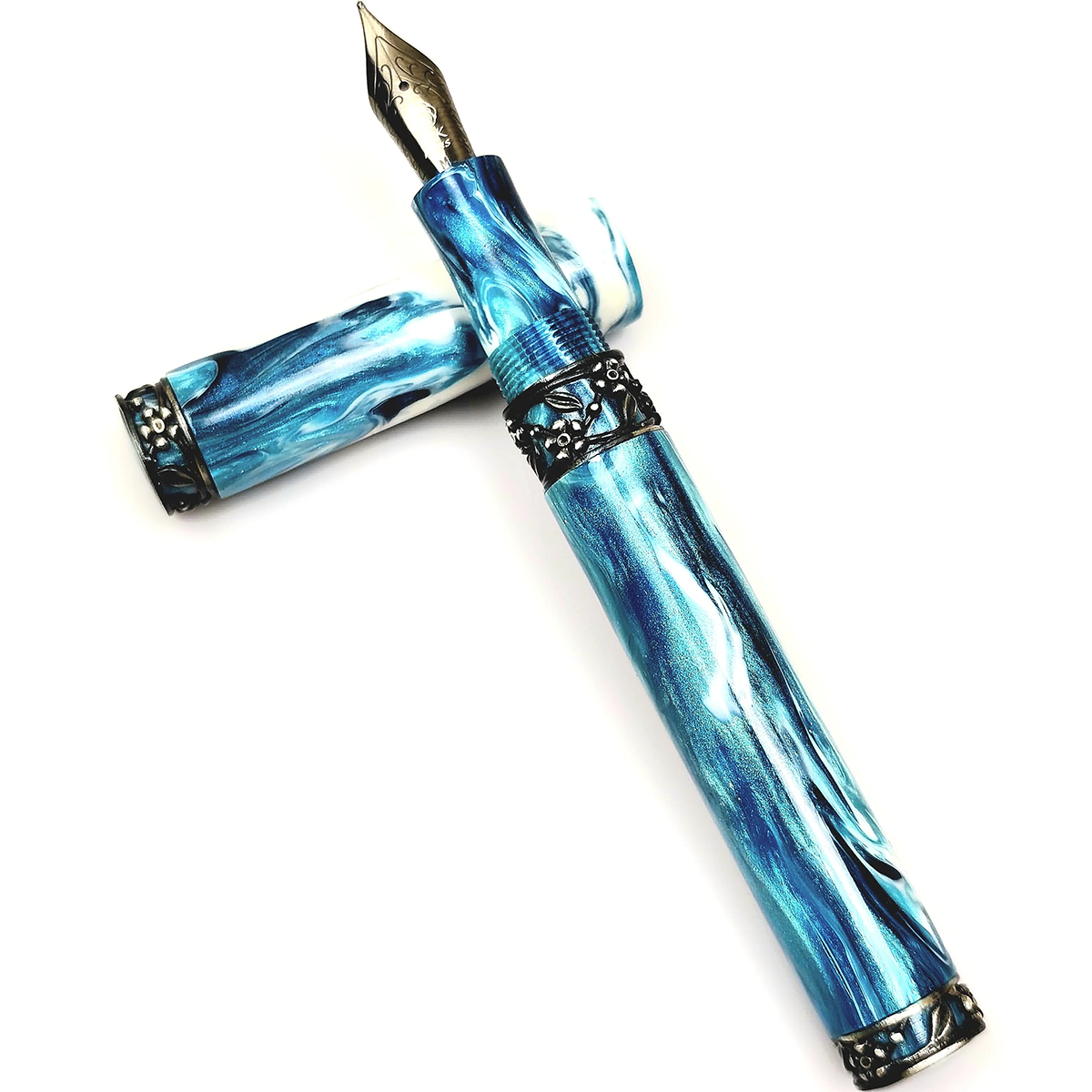 Zek Pens Nazende Fountain Pen - Jonathan Brooks Turkish Design VIII-Pen Boutique Ltd
