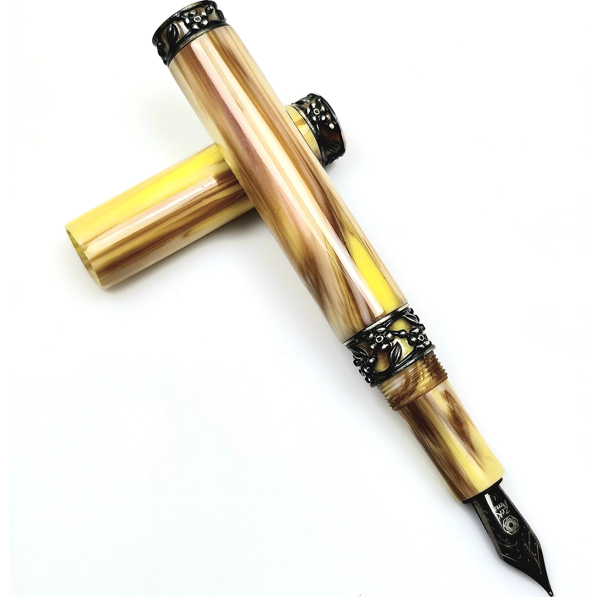 Zek Pens Nazende Fountain Pen - Jonathan Brooks Turkish Design XII-Pen Boutique Ltd