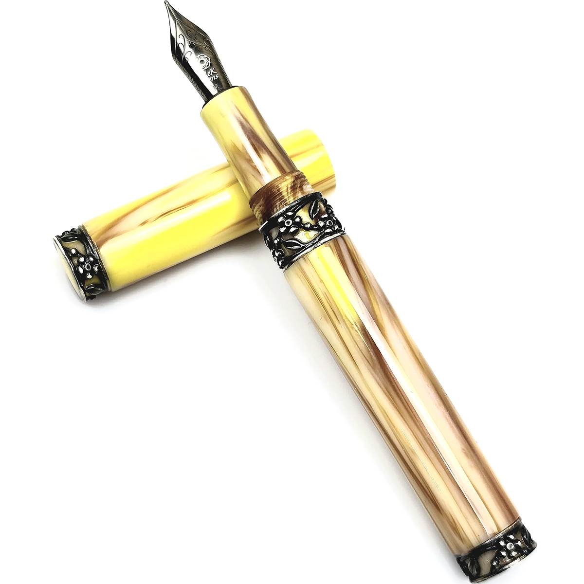 Zek Pens Nazende Fountain Pen - Jonathan Brooks Turkish Design XII-Pen Boutique Ltd