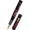 Zeki Karaca Jewellery Harman Fountain Pen - Black - Gold Trim - Pen Boutique Ltd
