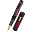 Zeki Karaca Jewellery Harman Fountain Pen - Black - Gold Trim - Pen Boutique Ltd