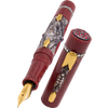 Zeki Karaca Jewellery Harman Fountain Pen - Black Horse (Limited Edition)-Pen Boutique Ltd