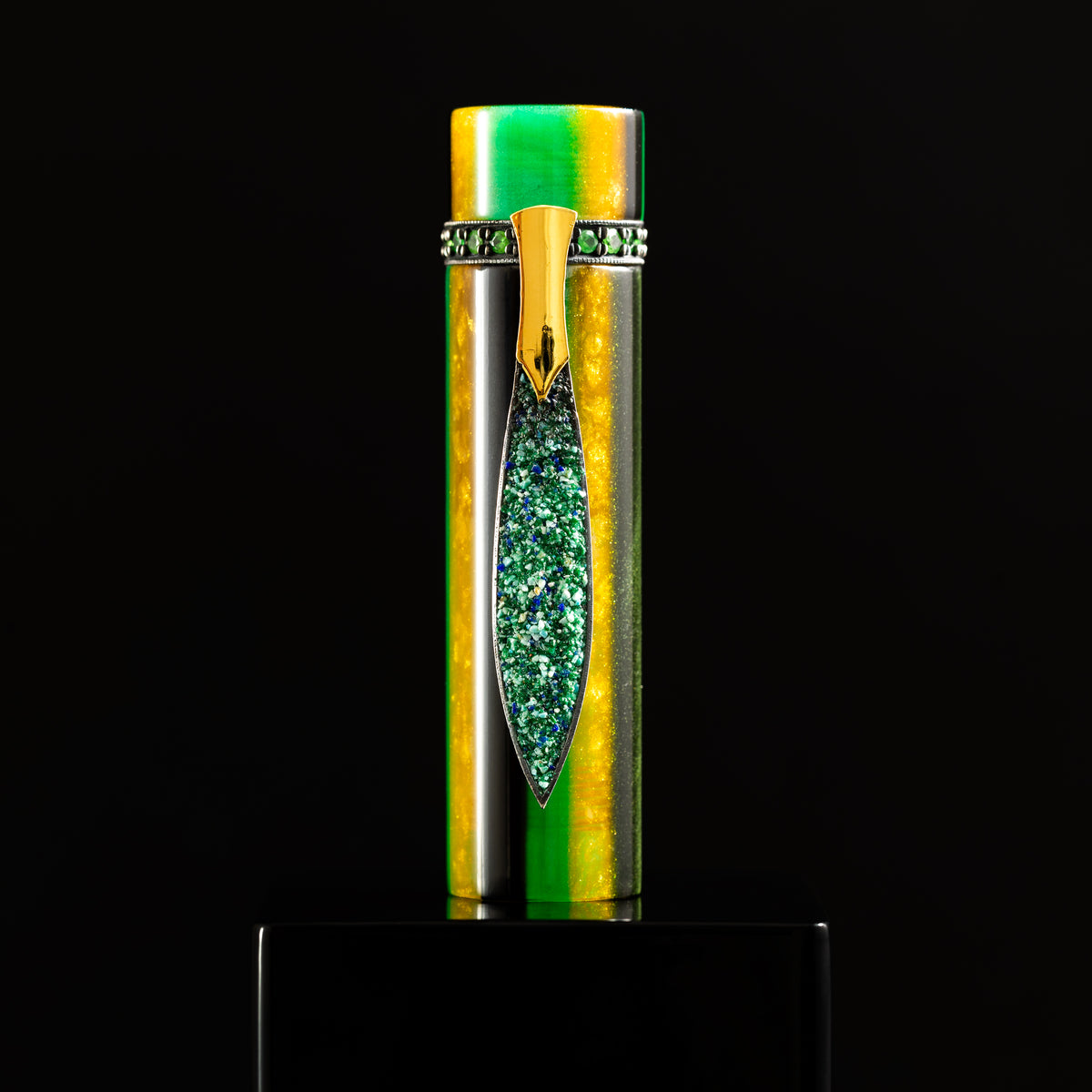 Zeki Karaca Jewellery Harman Fountain Pen - Emerald (Limited Edition) - Pen Boutique Ltd
