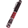 Zeki Karaca Jewellery Harman Fountain Pen - Red - Silver Trim - Pen Boutique Ltd