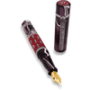 Zeki Karaca Jewellery Harman Fountain Pen - Red - Silver Trim - Pen Boutique Ltd