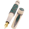 Zeki Karaca Jewellery Harman Fountain Pen - White - Pen Boutique Ltd