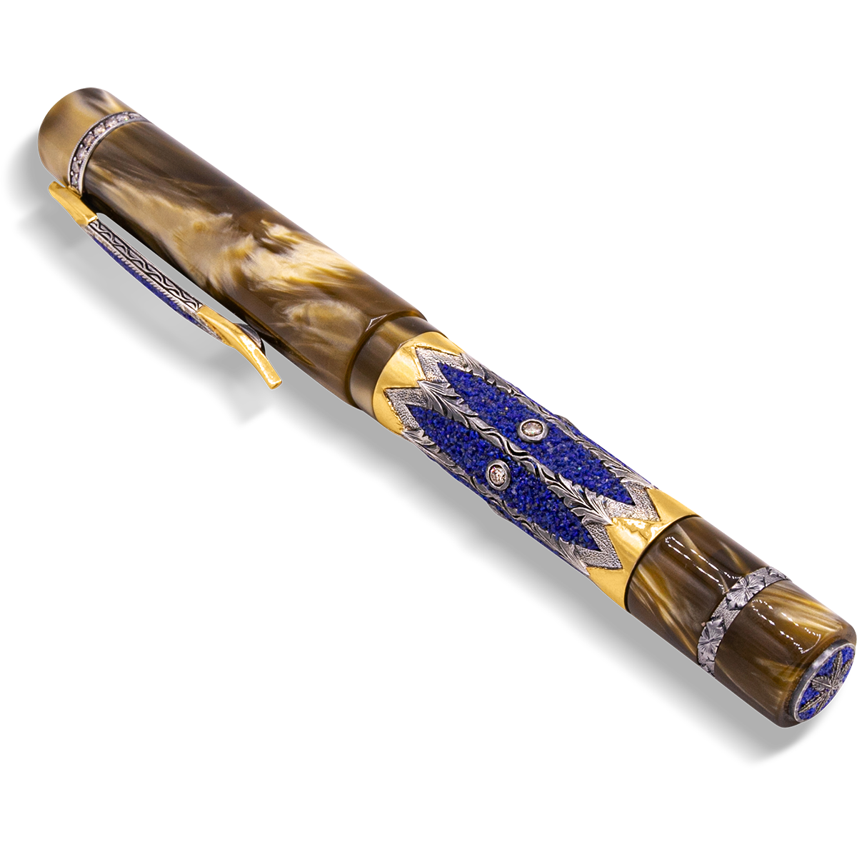 Zeki Karaca Jewellery Harman Fountain Pen - Brown (Limited Edition)