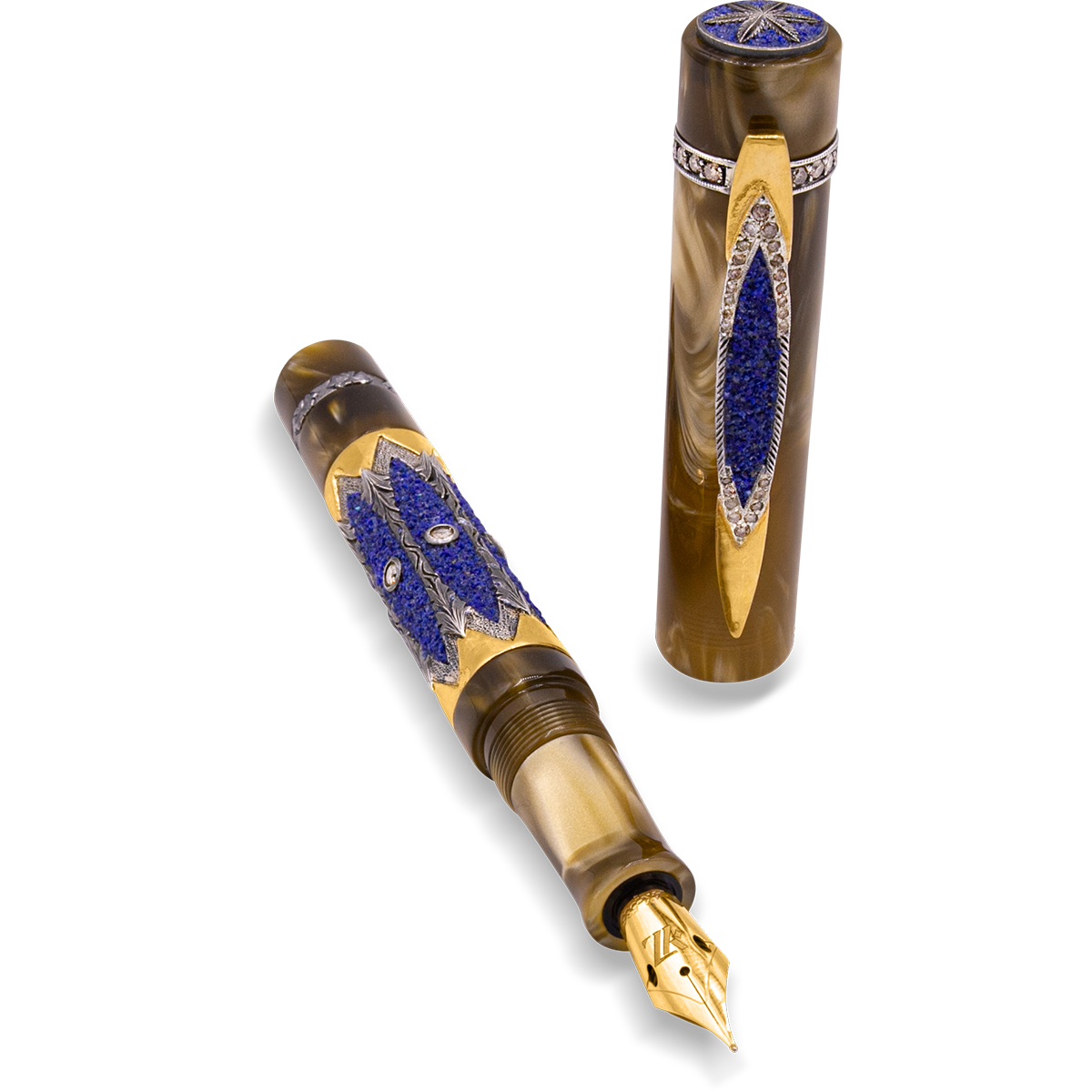 Zeki Karaca Jewellery Harman Fountain Pen - Brown (Limited Edition)