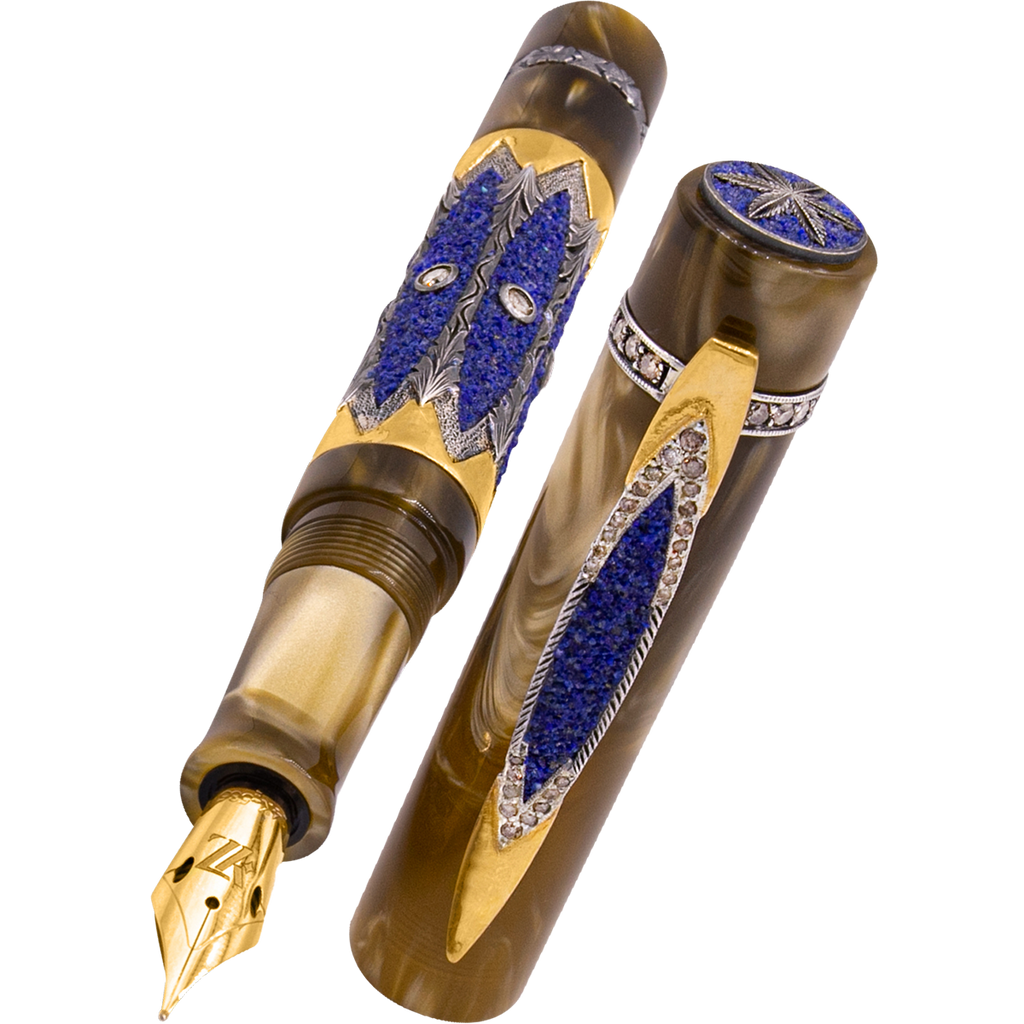Zeki Karaca Jewellery Harman Fountain Pen - Brown (Limited Edition)