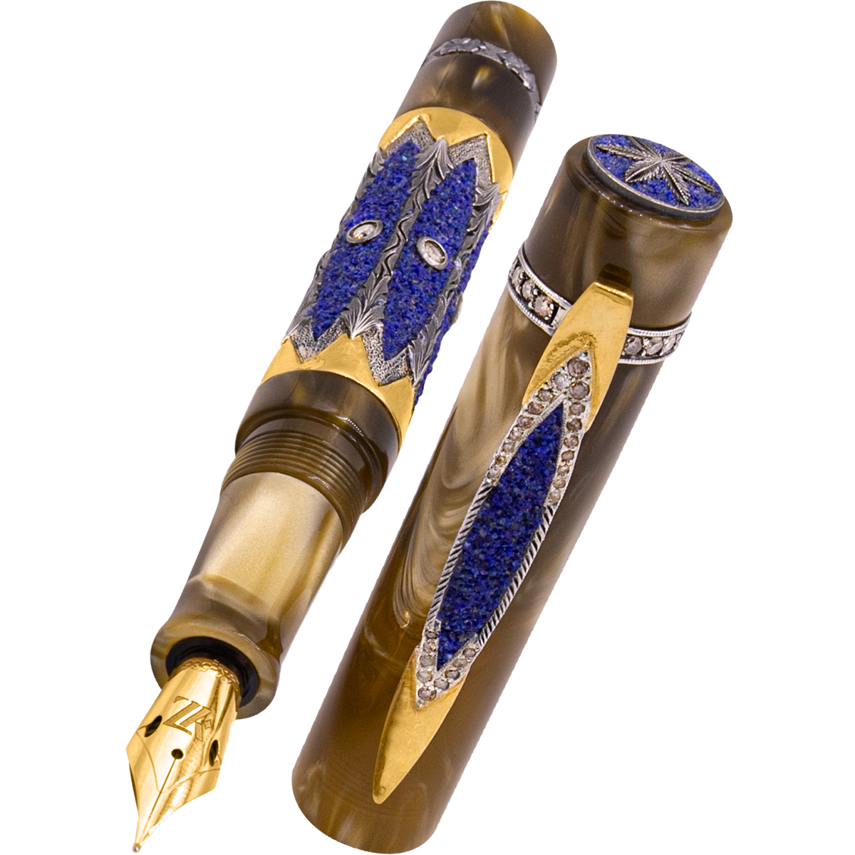 Zeki Karaca Jewellery Harman Fountain Pen - Brown (Limited Edition)