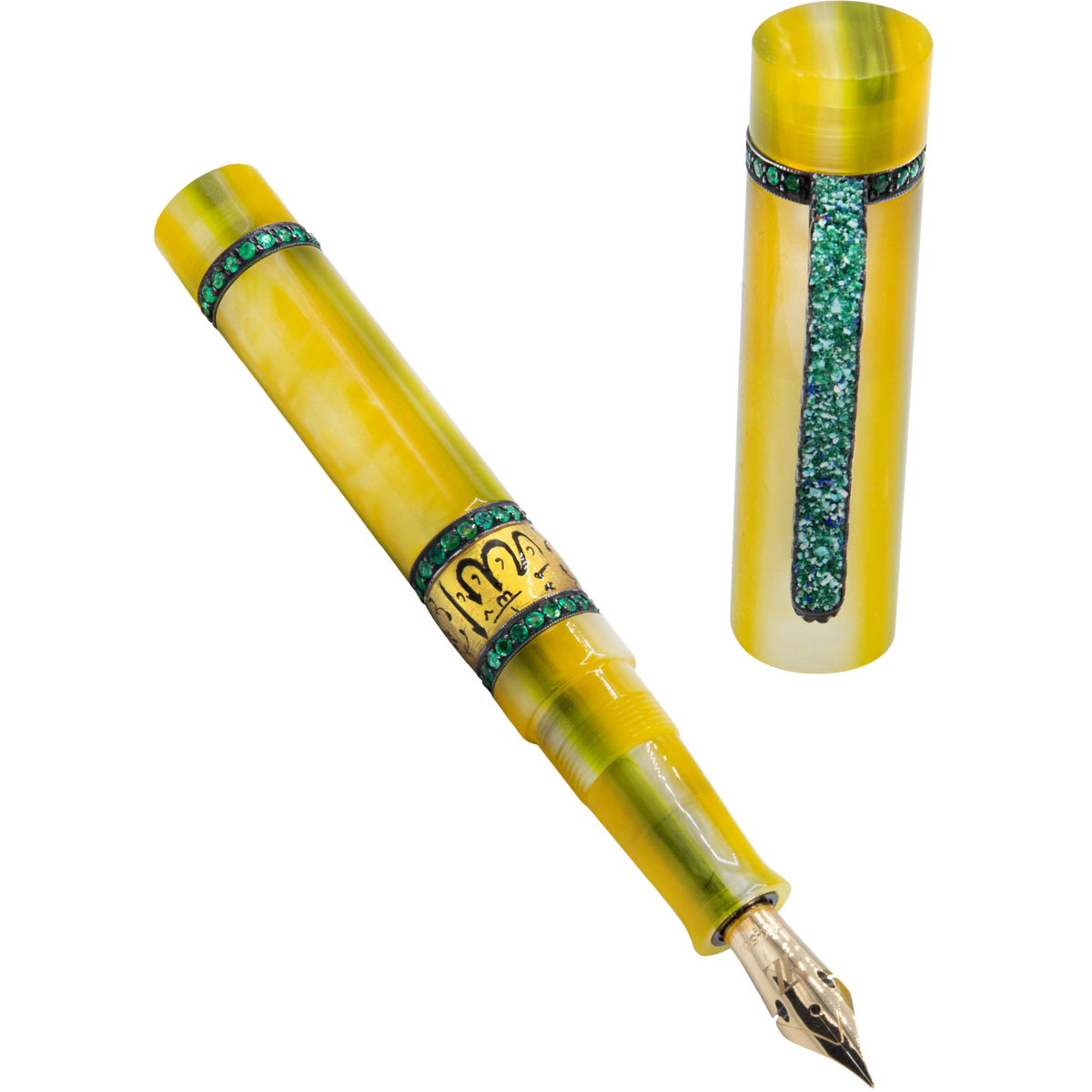 Zeki Karaca Jewellery Harman Fountain Pen - The Holy Qur’an Inscription (Limited Edition)