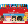 Faber-Castell World Colors – 15 Count Beeswax Crayons
