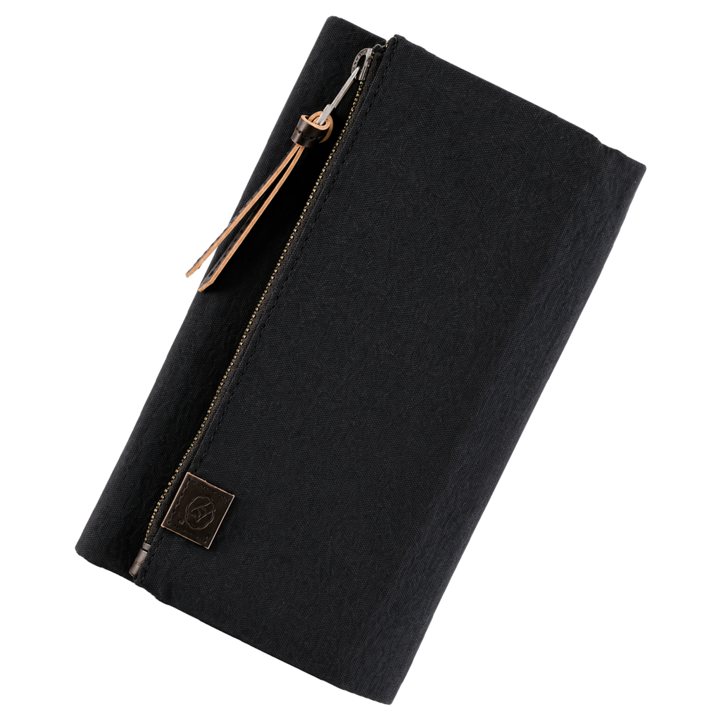 Hobonichi 2027 Tri-Fold Cover - Tragen: Black - Tall & Slim-Pen Boutique Ltd