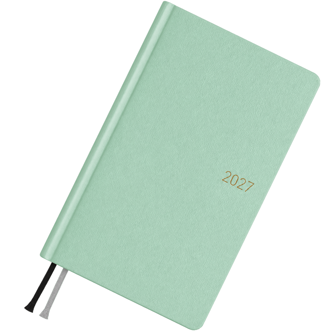 Hobonichi 2027 Light Hardcover English Book - Paper Series: Frosty Jade - Tall & Slim (Weeks - January Start) - Pen Boutique Ltd