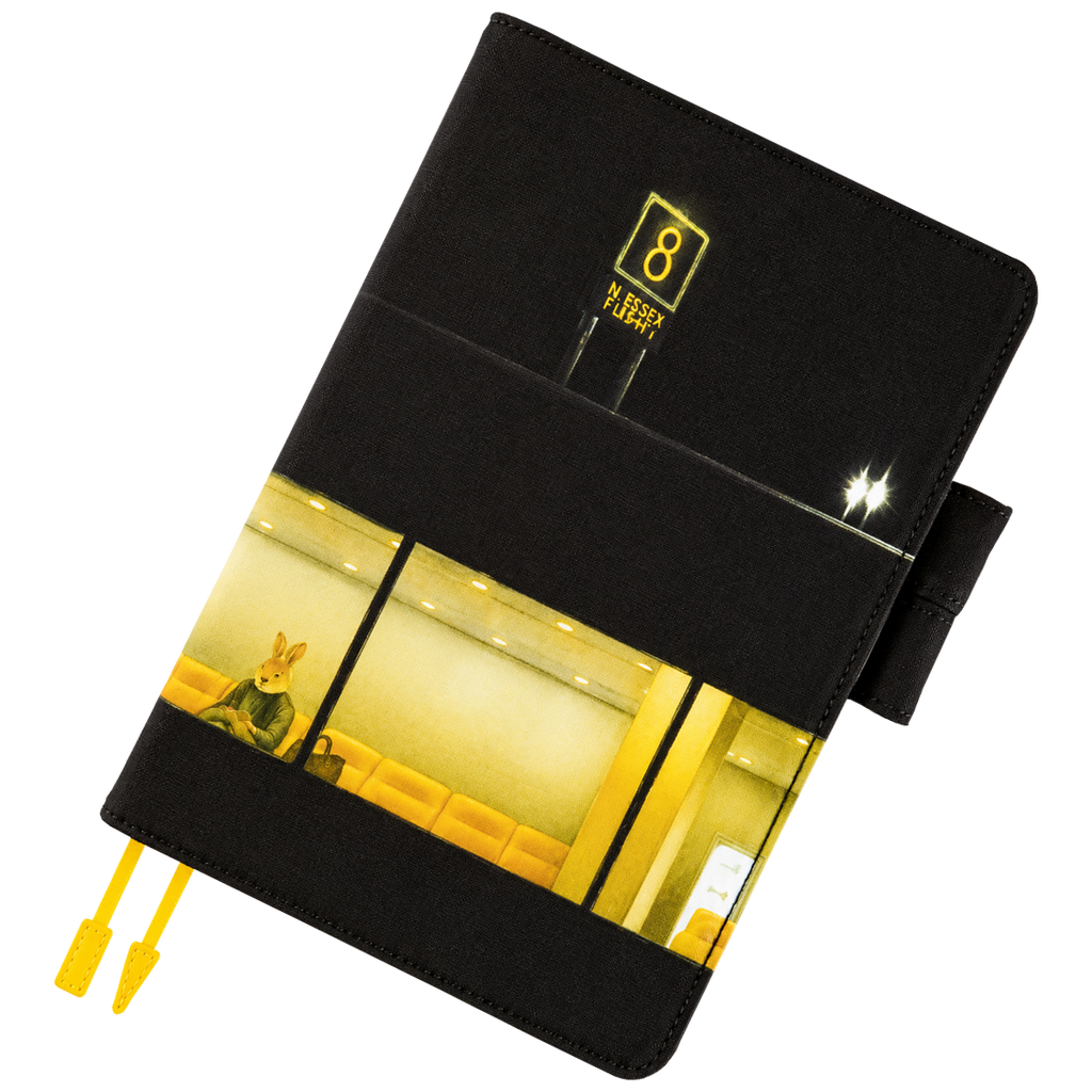 Hobonichi 2027 Cousin Cover - Akiko Miyakoshi: An Airport at Night - A5-Pen Boutique Ltd