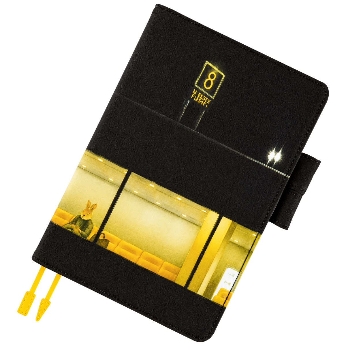 Hobonichi 2027 Cousin Cover - Akiko Miyakoshi: An Airport at Night - A5-Pen Boutique Ltd