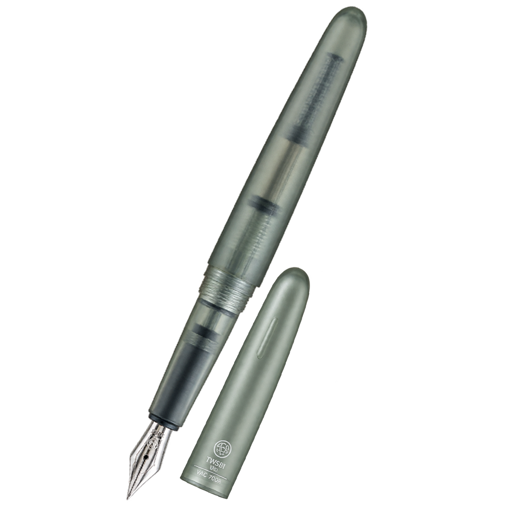 Hobonichi Techo Exclusive Color Fountain Pen - Kakimori x TSUKI no IRO: Frost - Extra Fine-Pen Boutique Ltd