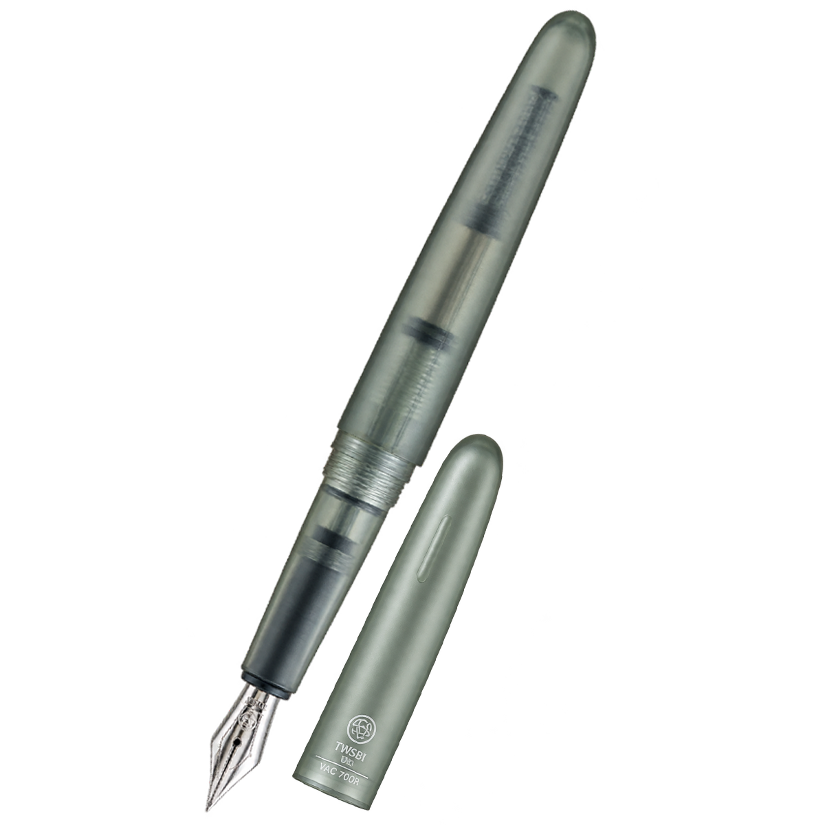 Hobonichi Techo Exclusive Color Fountain Pen - Kakimori x TSUKI no IRO: Frost - Extra Fine-Pen Boutique Ltd