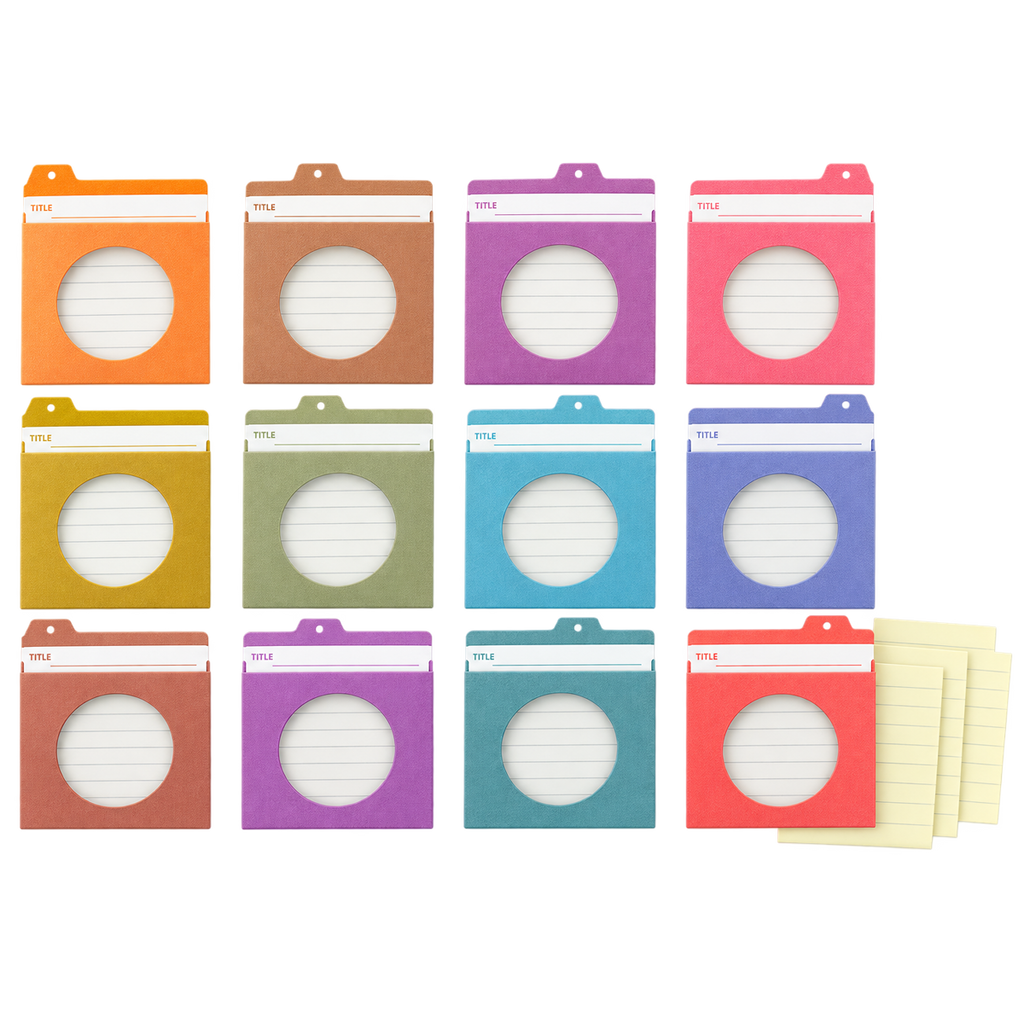 Hobonichi 12 Month Index Pockets - TSUKI no IRO-Pen Boutique Ltd