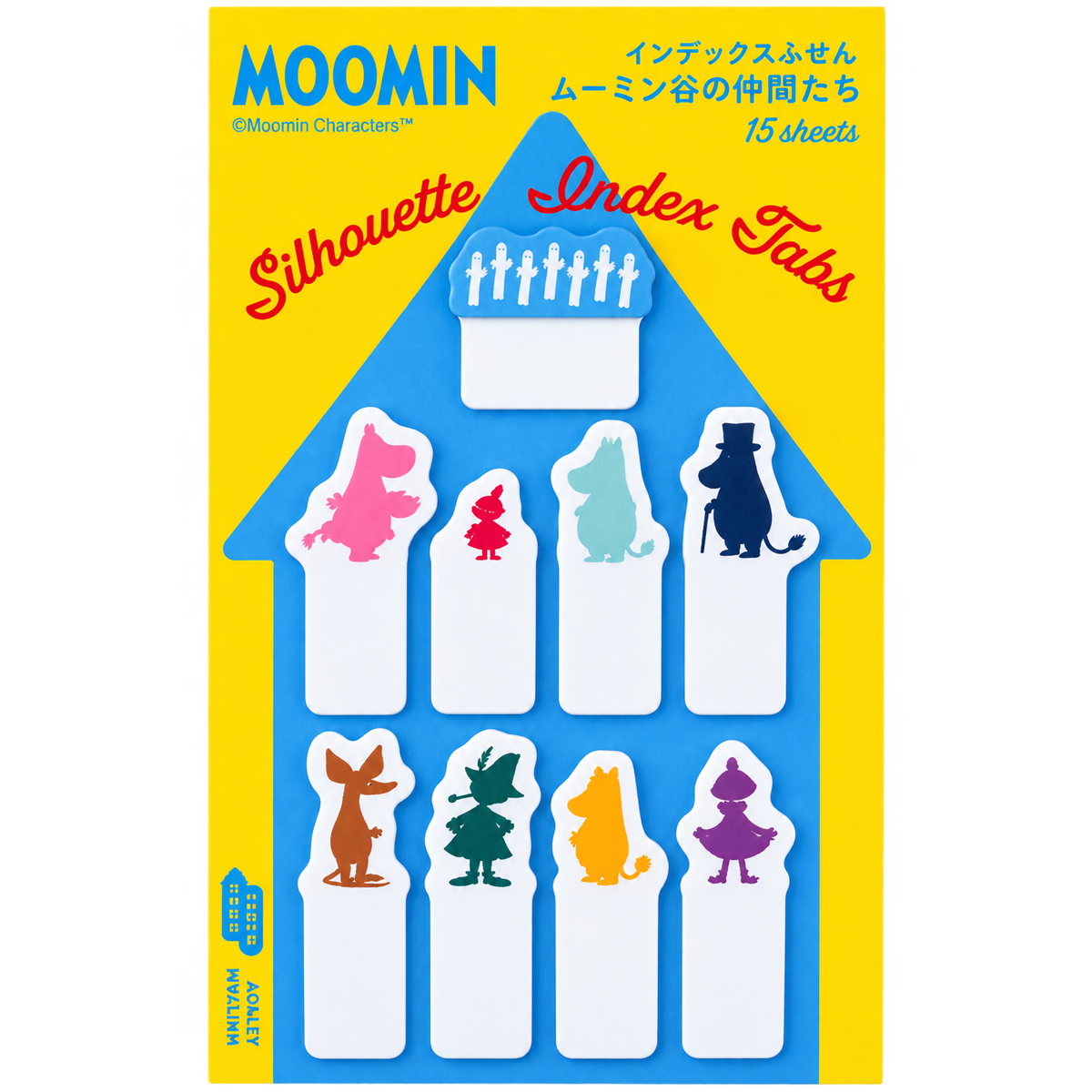 Hobonichi Sticky Notes - Moomin: Index (Friends of Moominvalley)-Pen Boutique Ltd