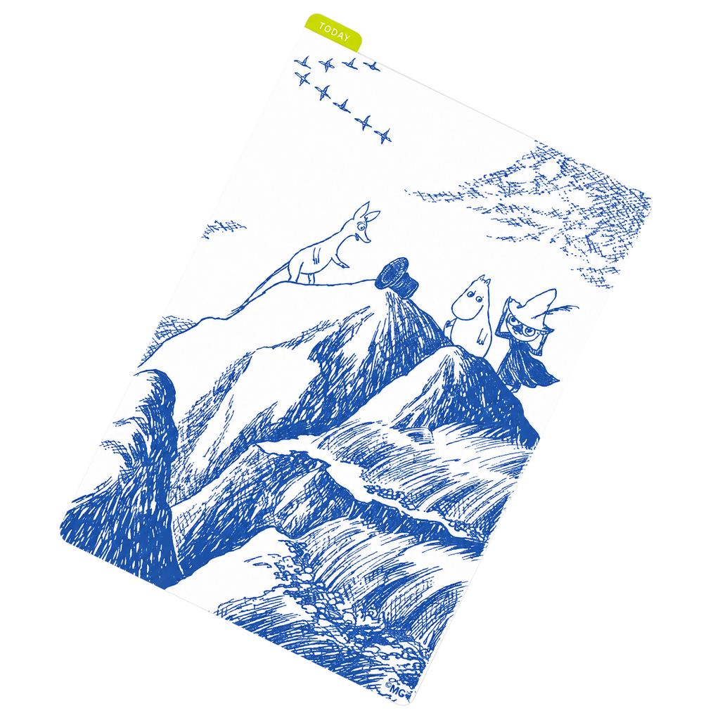 Hobonichi Pencil Board - Moomin - A6 (Mysterious Hat)-Pen Boutique Ltd