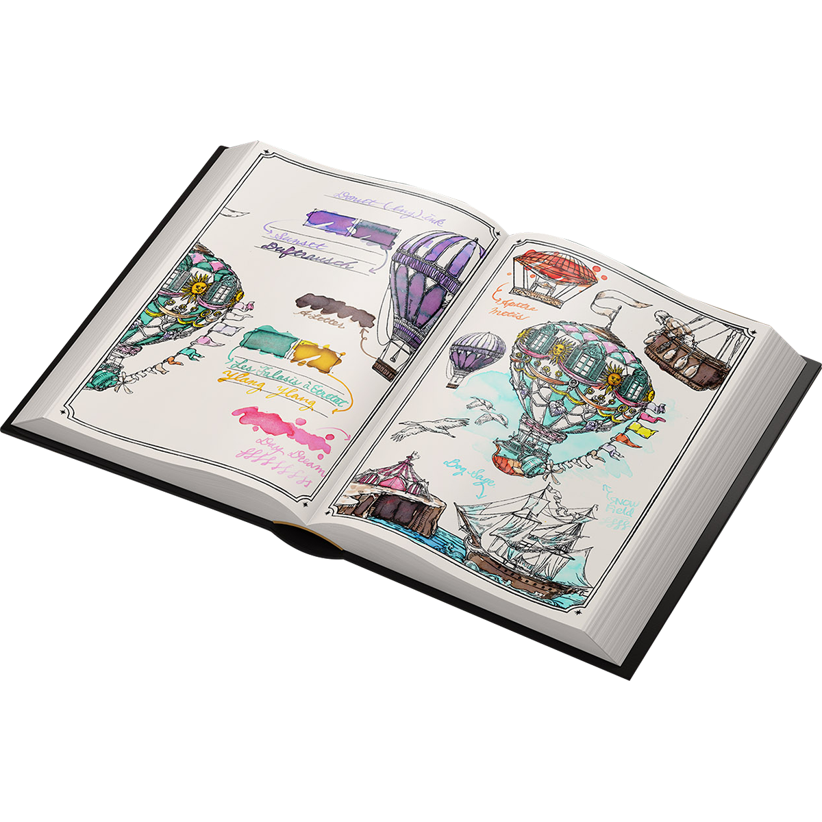 Dominant Industry the Ink Archiving Book - A log of Elixir-Pen Boutique Ltd