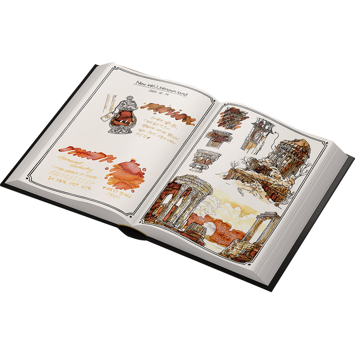 Dominant Industry the Ink Archiving Book - A log of Elixir-Pen Boutique Ltd