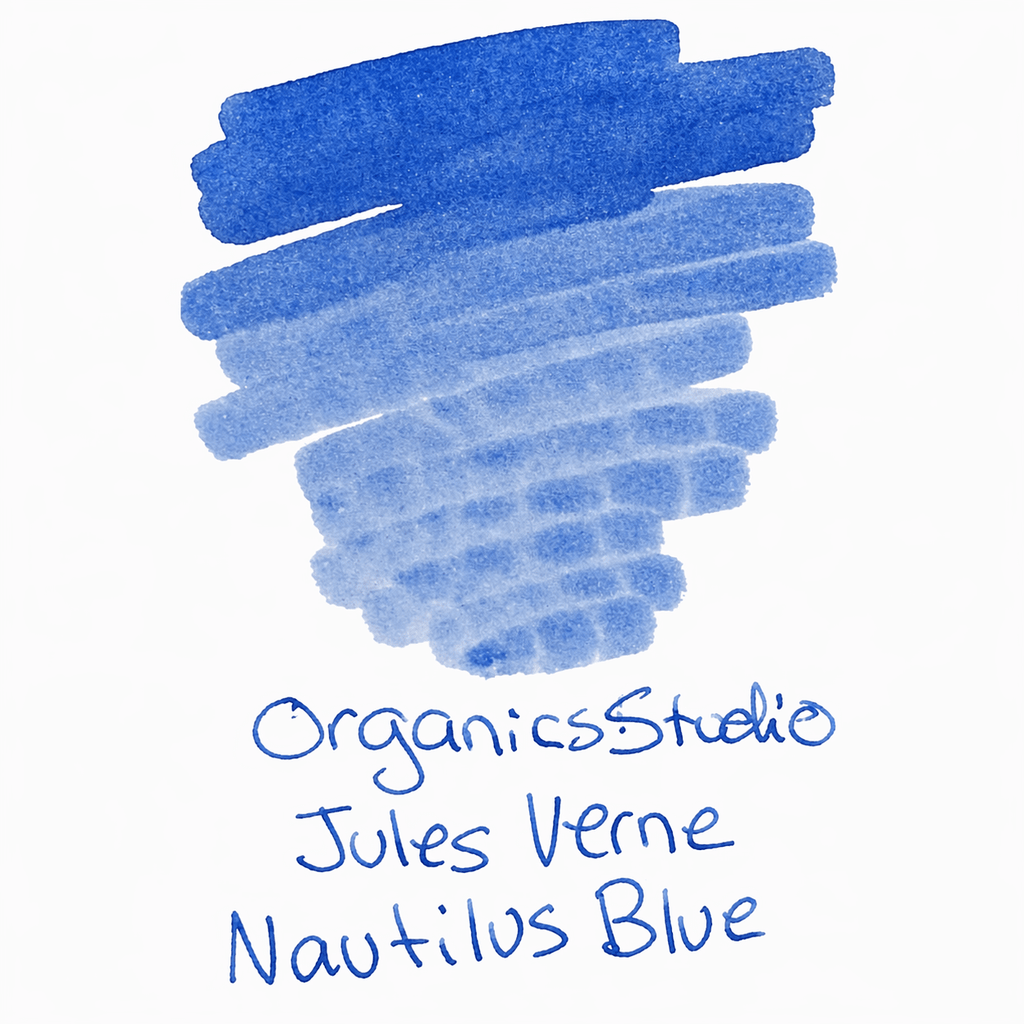 Organics Studio Jules Verne Nautilus Blue Ink | Masters of Writing