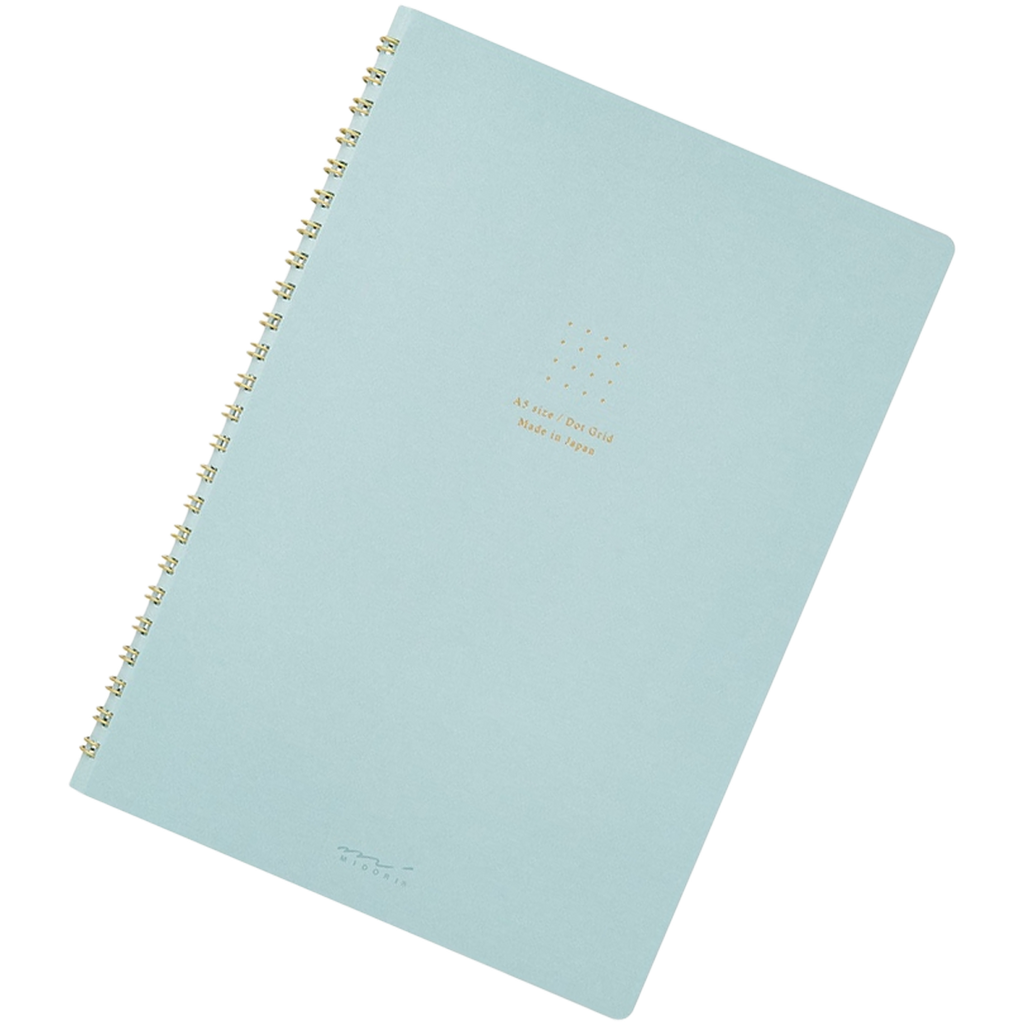 Midori Ring Notebook - Dot Grid - A5