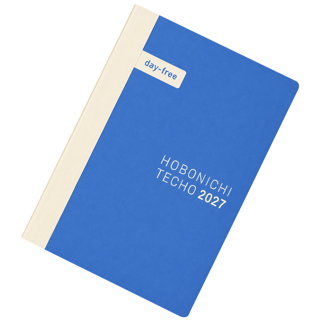 Hobonichi Techo 2027 Japanese Day-Free Refill Book - A6 (Monthly - January Start - Monday Start)-Pen Boutique Ltd