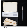 Monteverde Innova Ballpoint Pen Notebook Set - Carbon Fiber - Gunmetal
